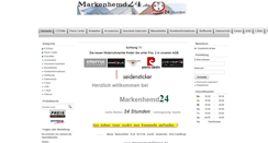 Desktop Screenshot of markenhemd24.de